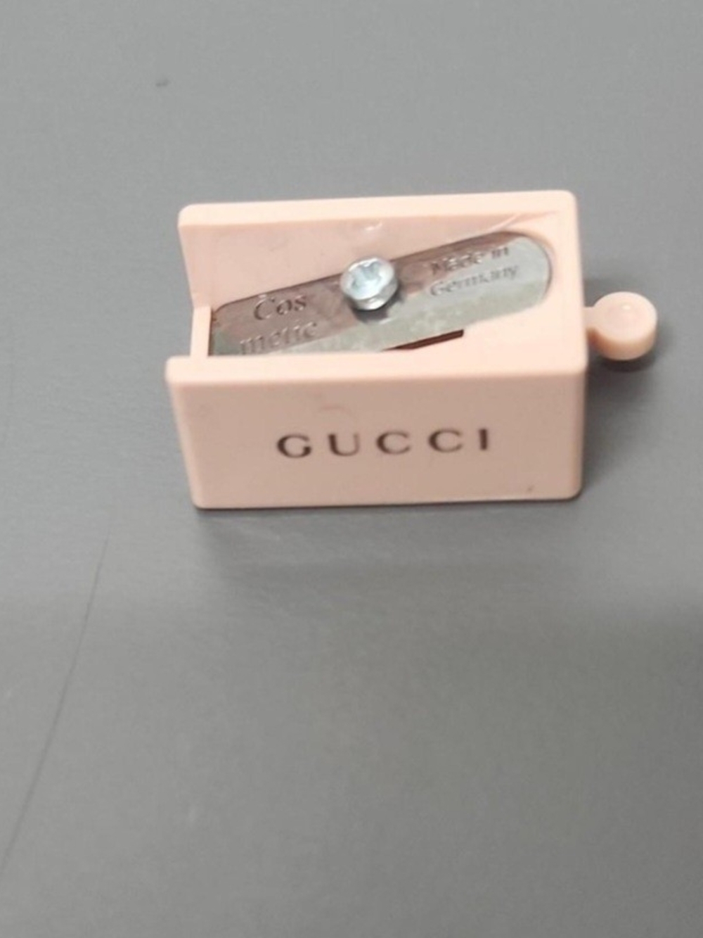 Gucci Pale Pink Cosmetic Pencil Sharpener